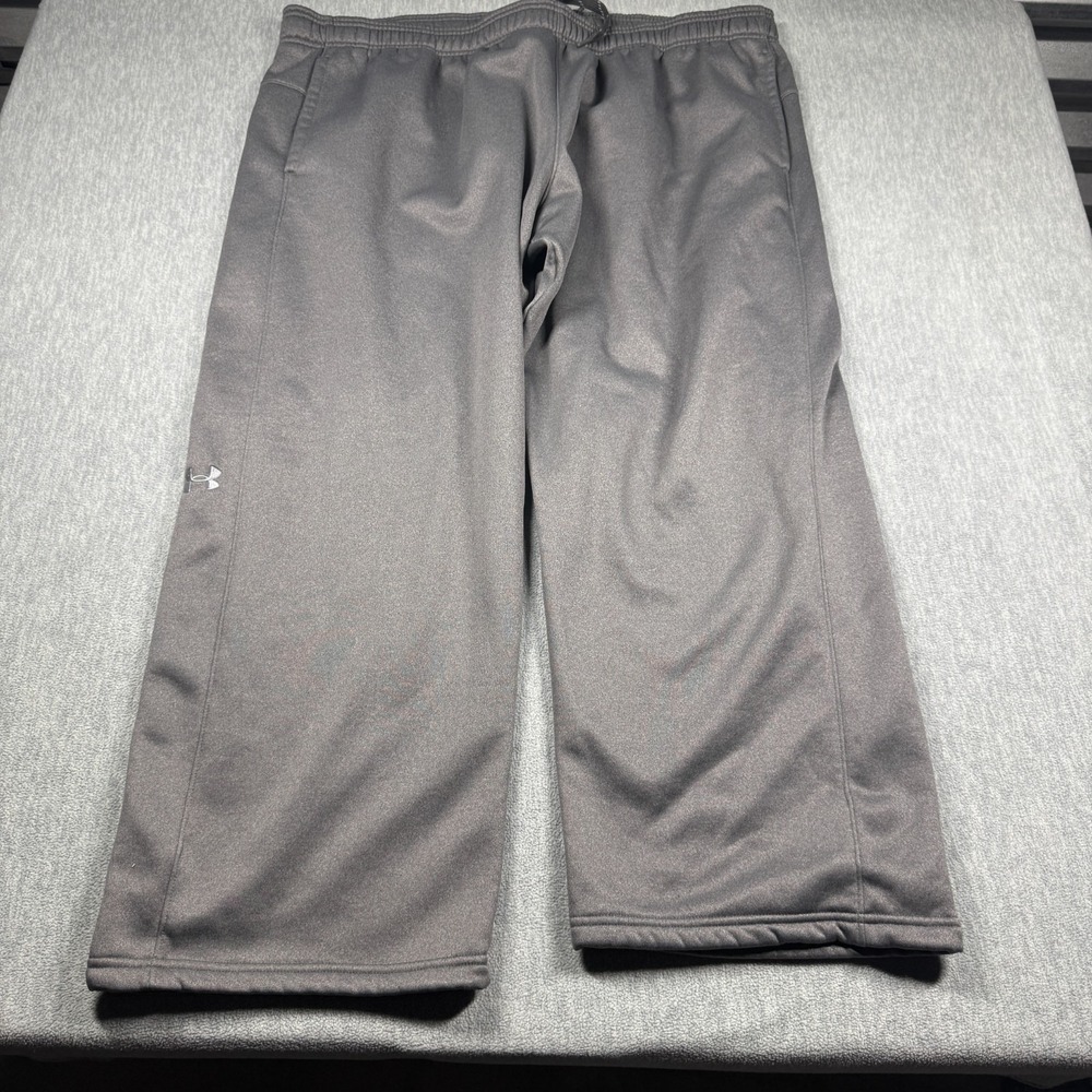 Under Armour Sweatpants Mens 4XL Gray Loose ColdGear Fleece Athletic Lounge Pant